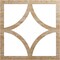 Ekena Millwork Statesman Wood Fretwork Pierced Ceiling Medallion, Red Oak, 22"OD x 14 1/8"ID x 1/4"T CMWP22X22X0250STRO - alternate 1